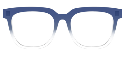 The Navy Gradient Crystal - Front Top Thumbnail - Pair Eyewear
