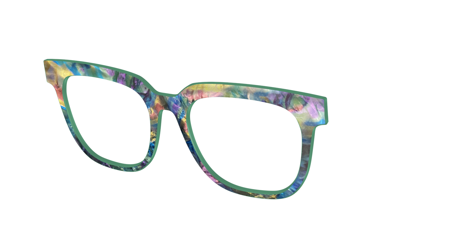 The Neptune Pearl - Angle Top Image - Pair Eyewear