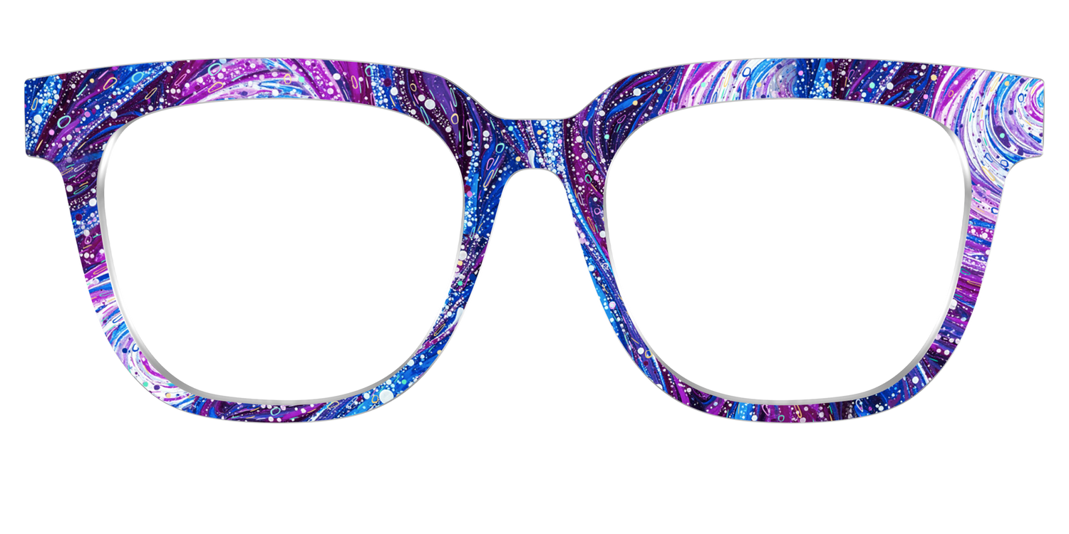 The Orchid Kaleidoscope - Front Top Image - Pair Eyewear