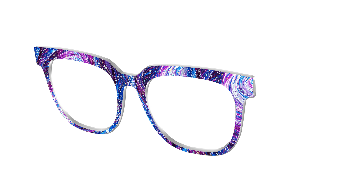 The Orchid Kaleidoscope - Angle Top Image - Pair Eyewear