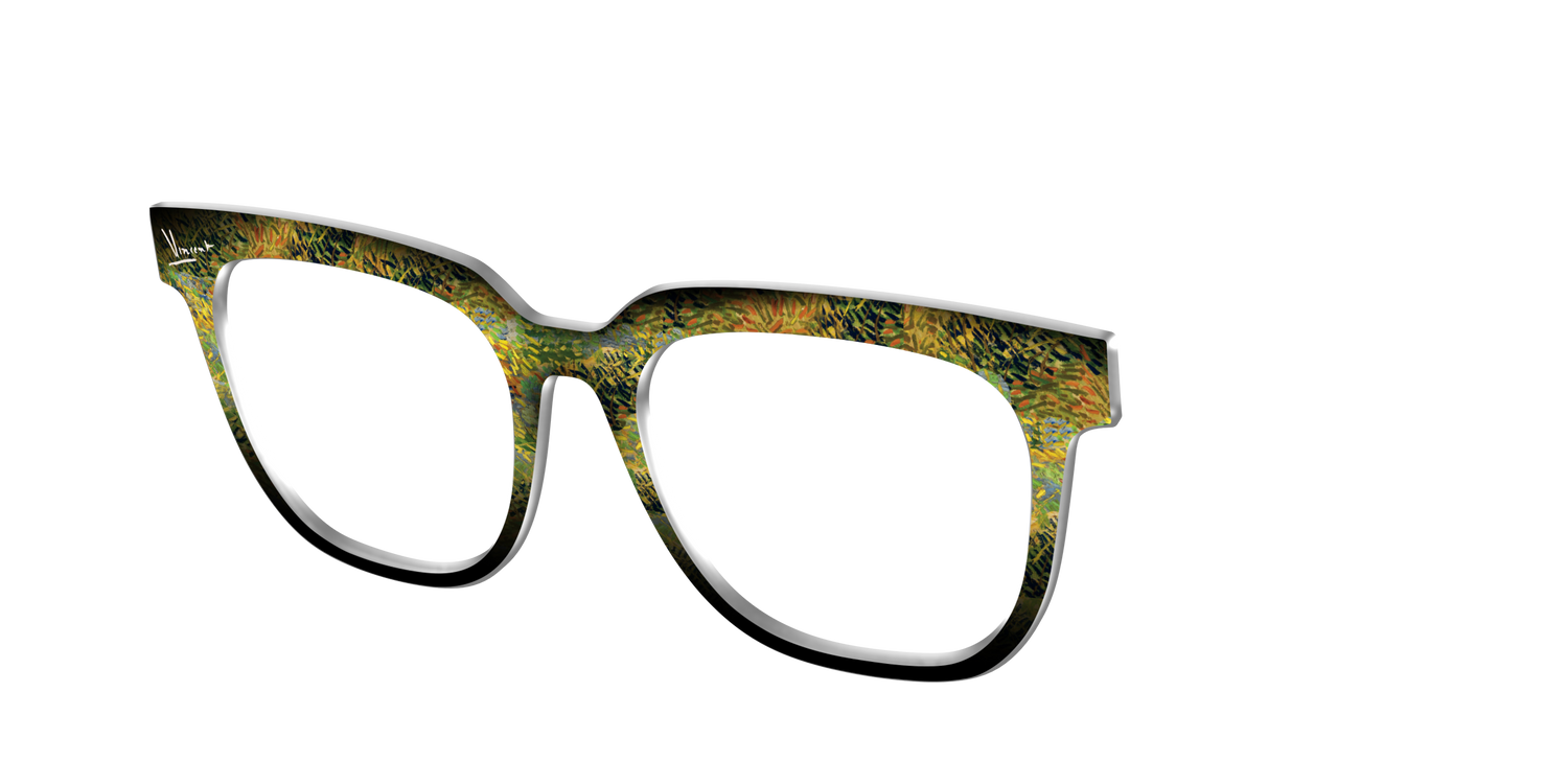 The Painterly Texture - Angle Top Image - Pair Eyewear