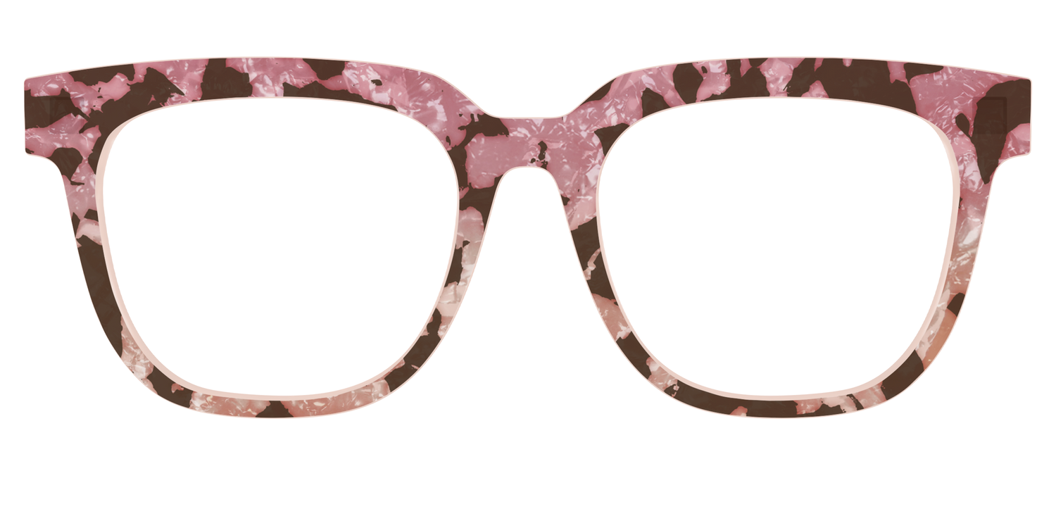 The Pale Peach Pearl Tortoise - Front Top Image - Pair Eyewear