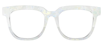 The Pearlescent Stripes Split - Front Top Thumbnail - Pair Eyewear