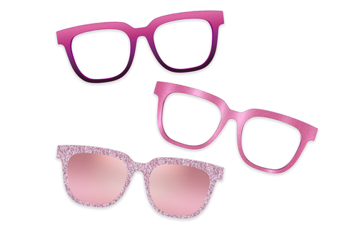 Pink Clear - Set - Pair Eyewear