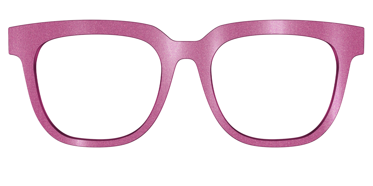 The Pink Shimmer - Front Top Image - Pair Eyewear