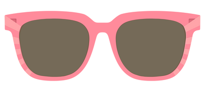 The Polarized Fruit Punch Sunburst Sun Top - Front Top Thumbnail - Pair Eyewear