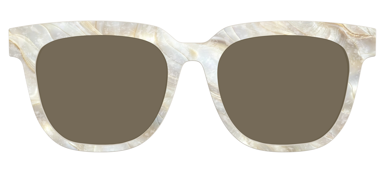 The Polarized Sandbar Pearl Sun Top - Front Top Image - Pair Eyewear