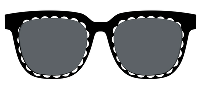 The Polarized Stylish Daisy Sun Top - Front Top Thumbnail - Pair Eyewear