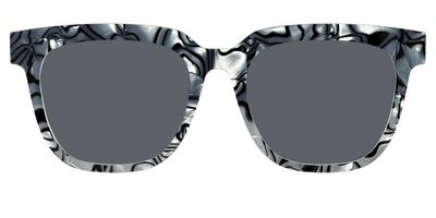 The Polarized Zebra Pearl Split Sun Top - Front Top Thumbnail - Pair Eyewear