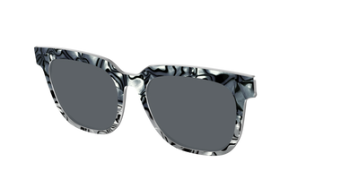 The Polarized Zebra Pearl Split Sun Top - Angle Top Thumbnail - Pair Eyewear