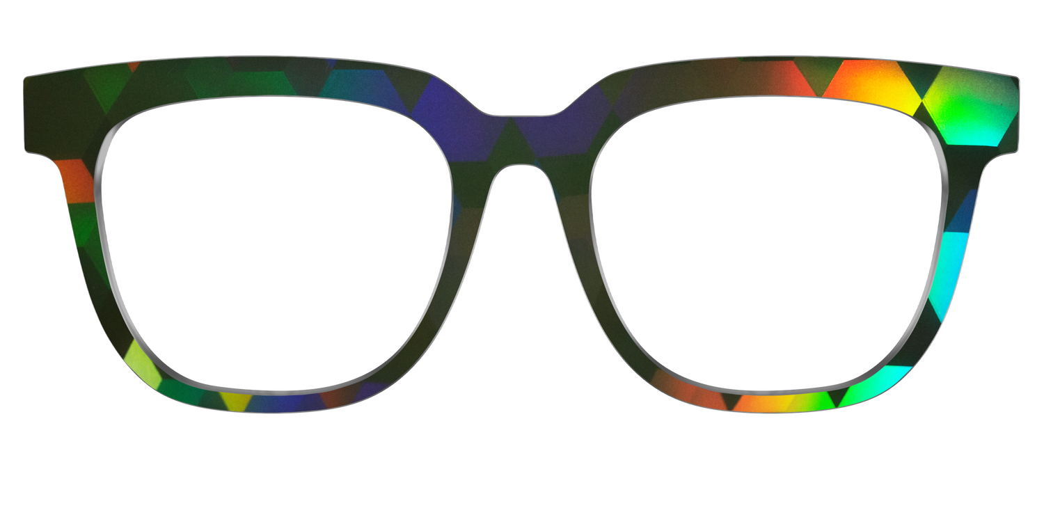 The Psychedelic Rhombus - Front Top Image - Pair Eyewear