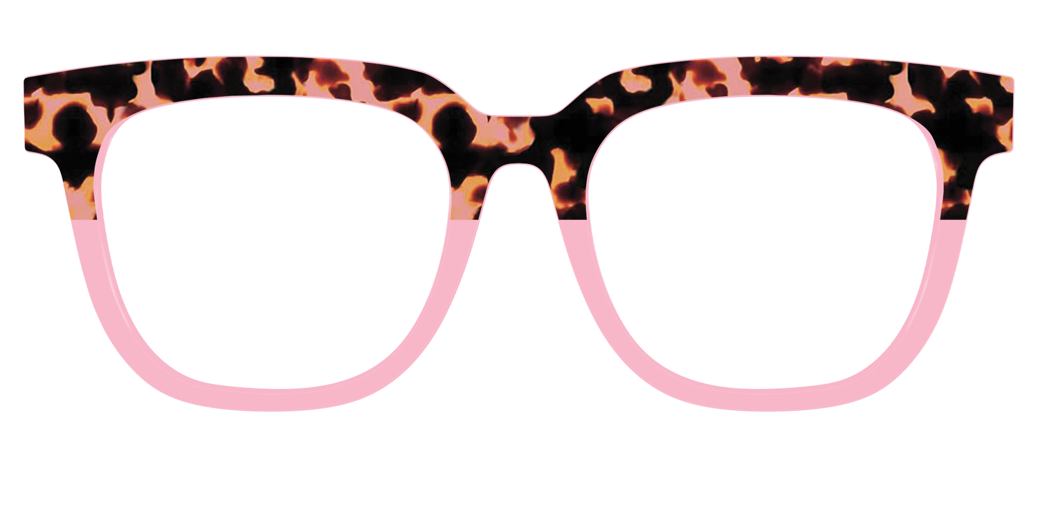 The Punch Tortoise Crystal Split - Front Top Image - Pair Eyewear