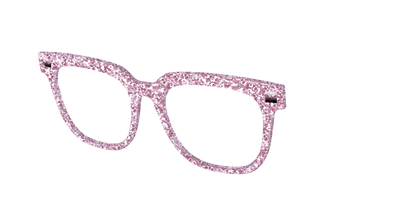 The Rose Gold Sparkle - Angle Top Thumbnail - Pair Eyewear