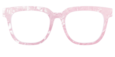 The Rose Quartz Pearl Marble - Front Top Thumbnail - Pair Eyewear