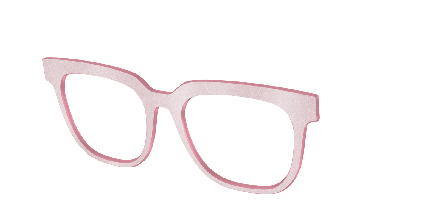 The Rose Shimmer - Angle Top Image - Pair Eyewear