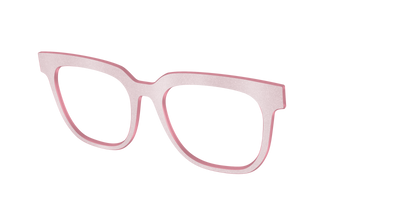 The Rose Shimmer - Angle Top Thumbnail - Pair Eyewear
