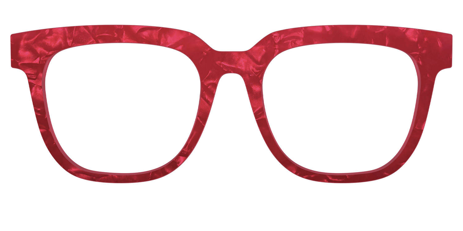 The Ruby Pearl Marble - Front Top Image - Pair Eyewear