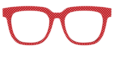 The Ruby Pin Dot - Front Top Thumbnail - Pair Eyewear