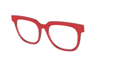 The Ruby Pin Dot - Angle Top Thumbnail - Pair Eyewear