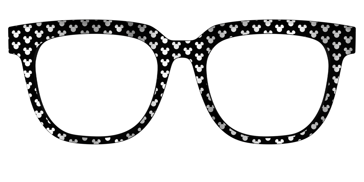 The Silver Foil Mickey - Front Top Image - Pair Eyewear
