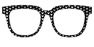 The Silver Foil Mickey - Front Top Thumbnail - Pair Eyewear
