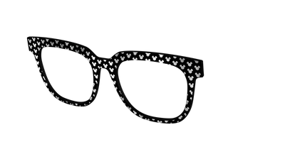 The Silver Foil Mickey - Angle Top Thumbnail - Pair Eyewear