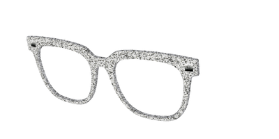 The Silver Sparkle - Angle Top Thumbnail - Pair Eyewear