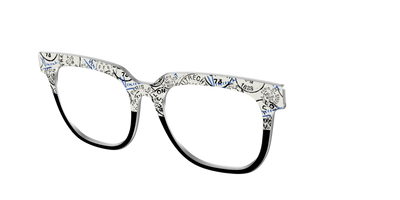 The Stamps Split - Angle Top Thumbnail - Pair Eyewear