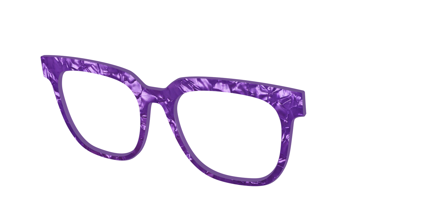 The Sugilite Pearl Marble - Angle Top Image - Pair Eyewear