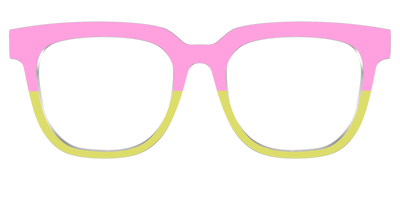 The Sweet Pea & Chartreuse Split - Front Top Thumbnail - Pair Eyewear