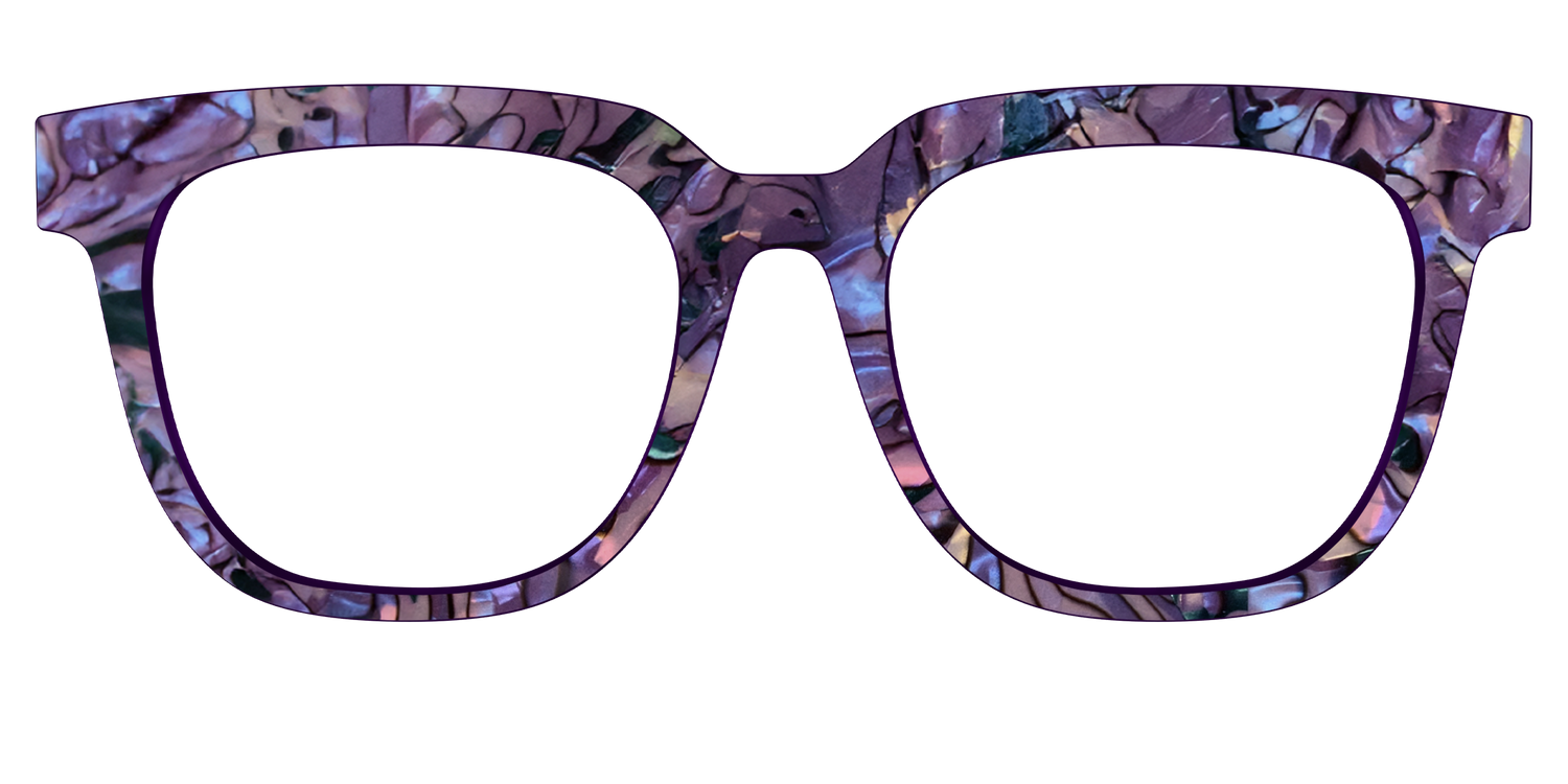 The Thistle Pearl Shell - Front Top Image - Pair Eyewear