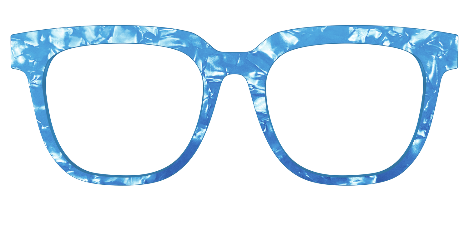 The Topaz Pearl Marble - Front Top Image - Pair Eyewear