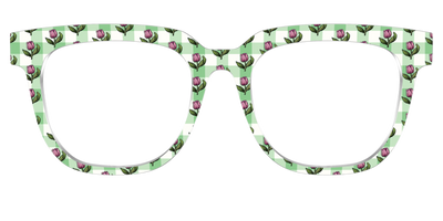 The Tulip Gingham - Front Top Thumbnail - Pair Eyewear