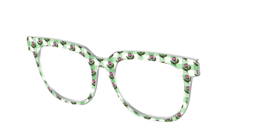 The Tulip Gingham - Angle Top Thumbnail - Pair Eyewear