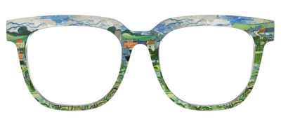 The View of Auvers-Sur-Oise - Front Top Thumbnail - Pair Eyewear
