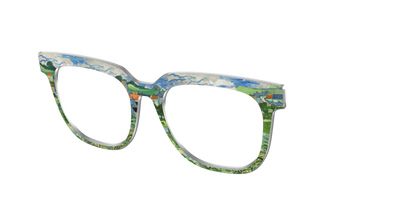 The View of Auvers-Sur-Oise - Angle Top Thumbnail - Pair Eyewear