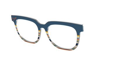 The Vincent Stripes - Angle Top Thumbnail - Pair Eyewear