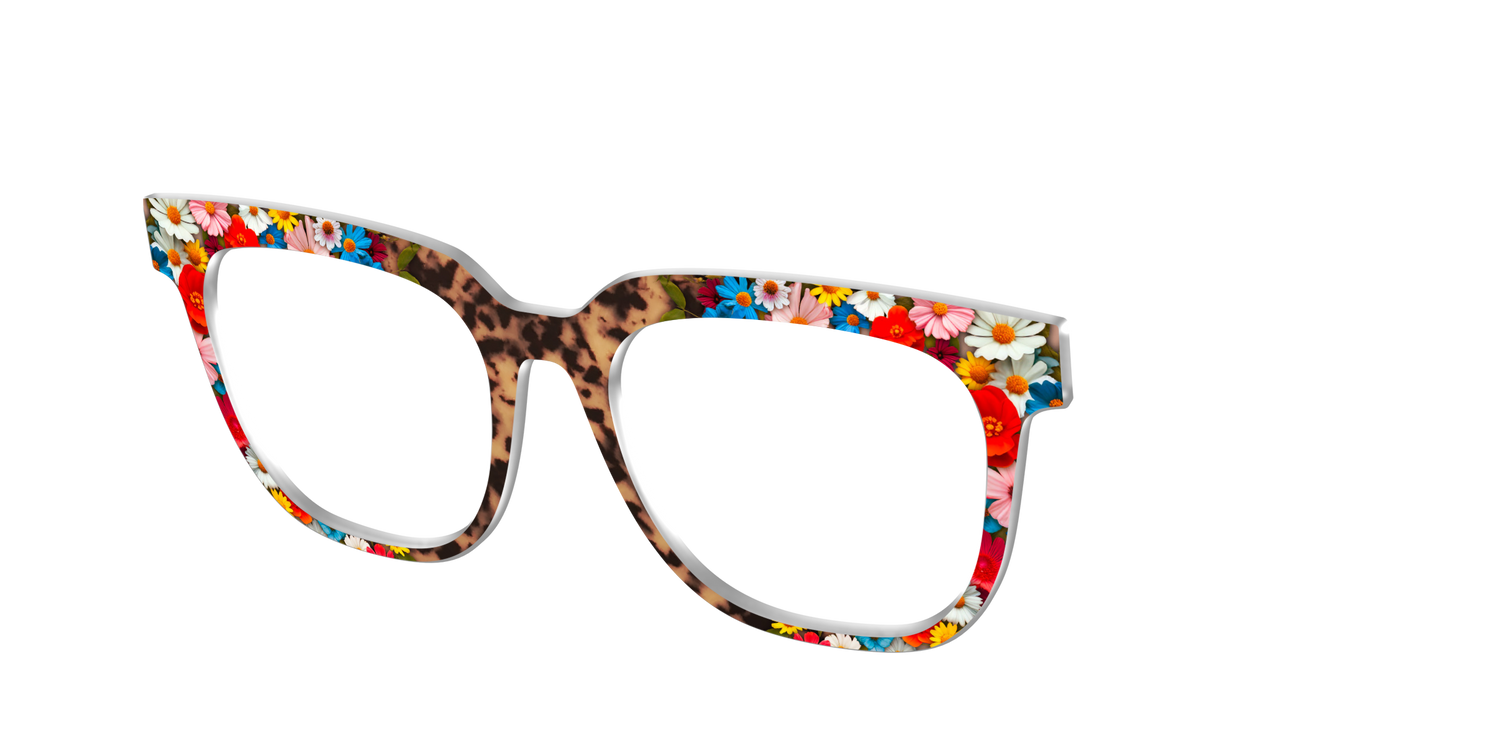 The Wildflower Tortoise - Angle Top Image - Pair Eyewear