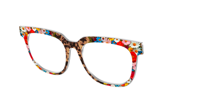 The Wildflower Tortoise - Angle Top Thumbnail - Pair Eyewear