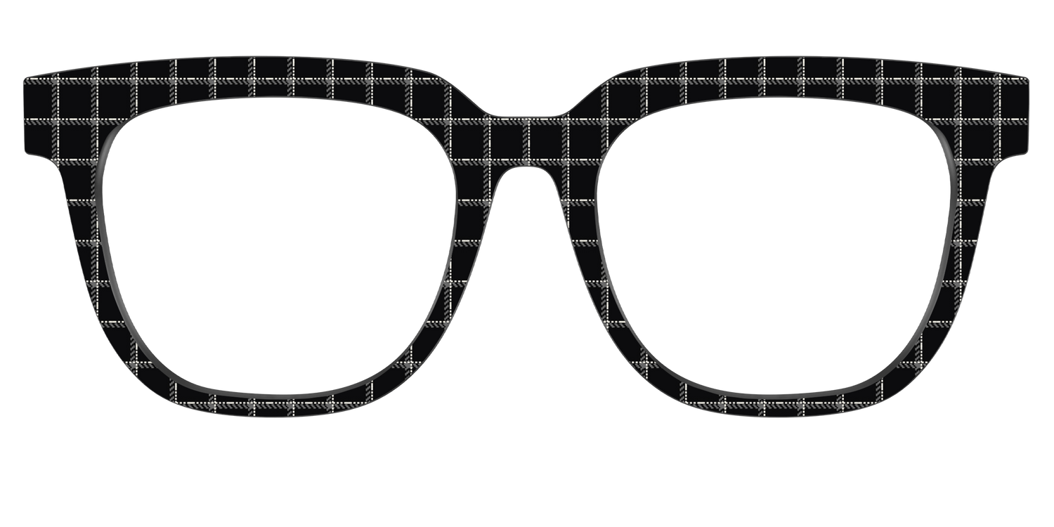The Windowpane Plaid - Front Top Image - Pair Eyewear