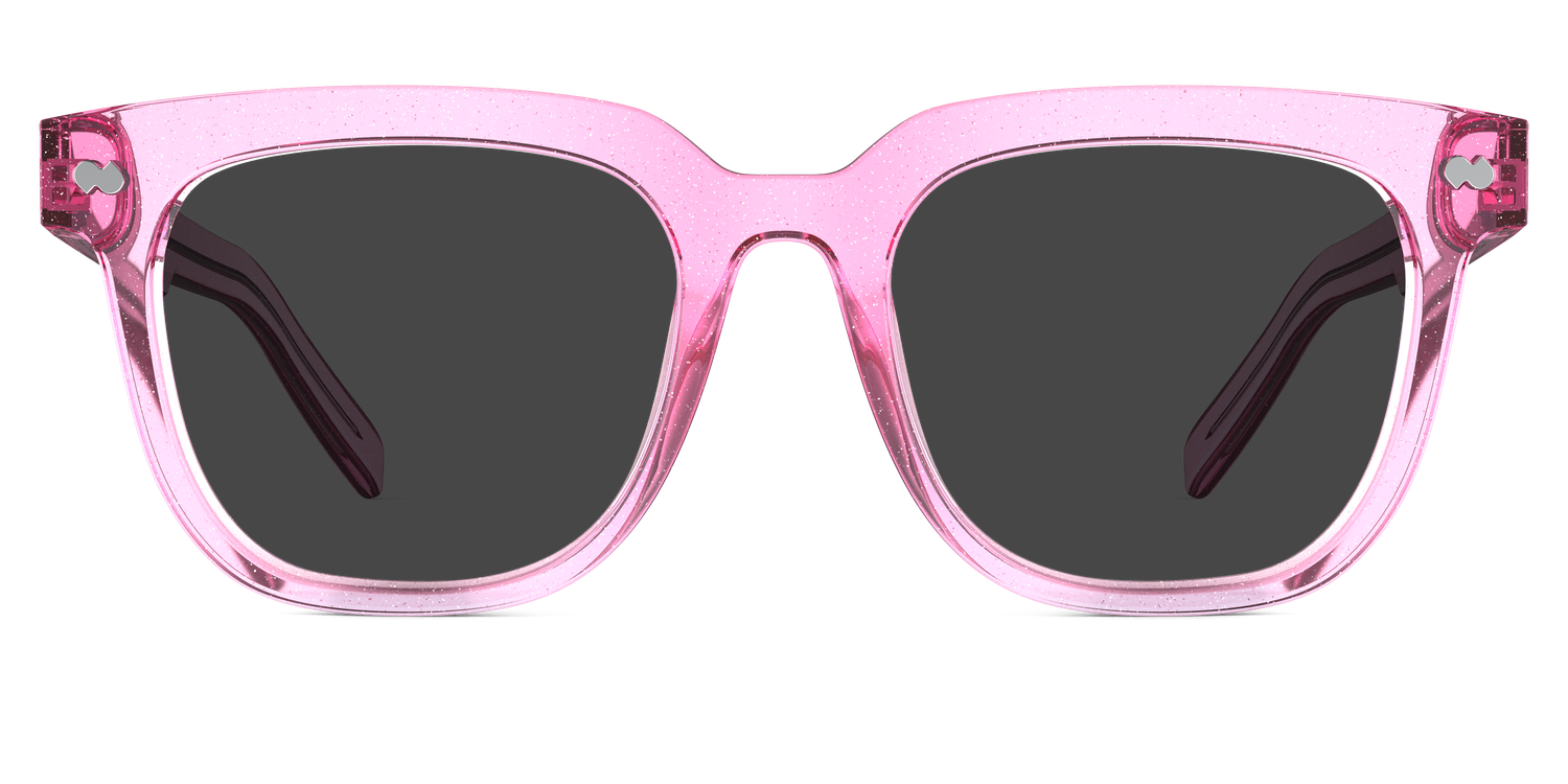 The Payton - Pink Glitter Clear Sun