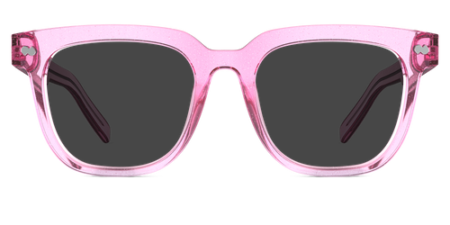 The Payton - Pink Glitter Clear Sun - Pair Eyewear