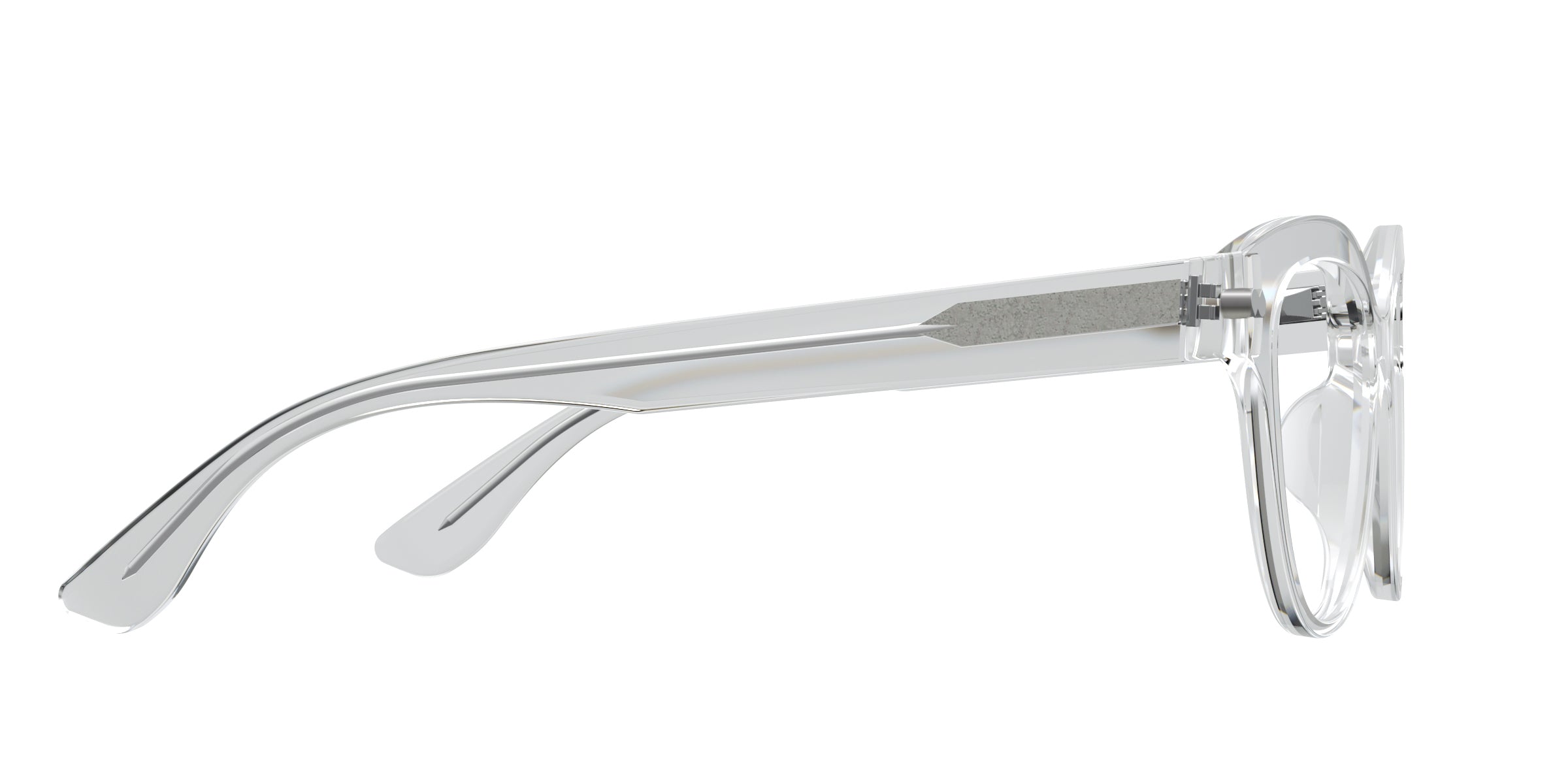 The Quinn - Crystal Clear – Pair Eyewear