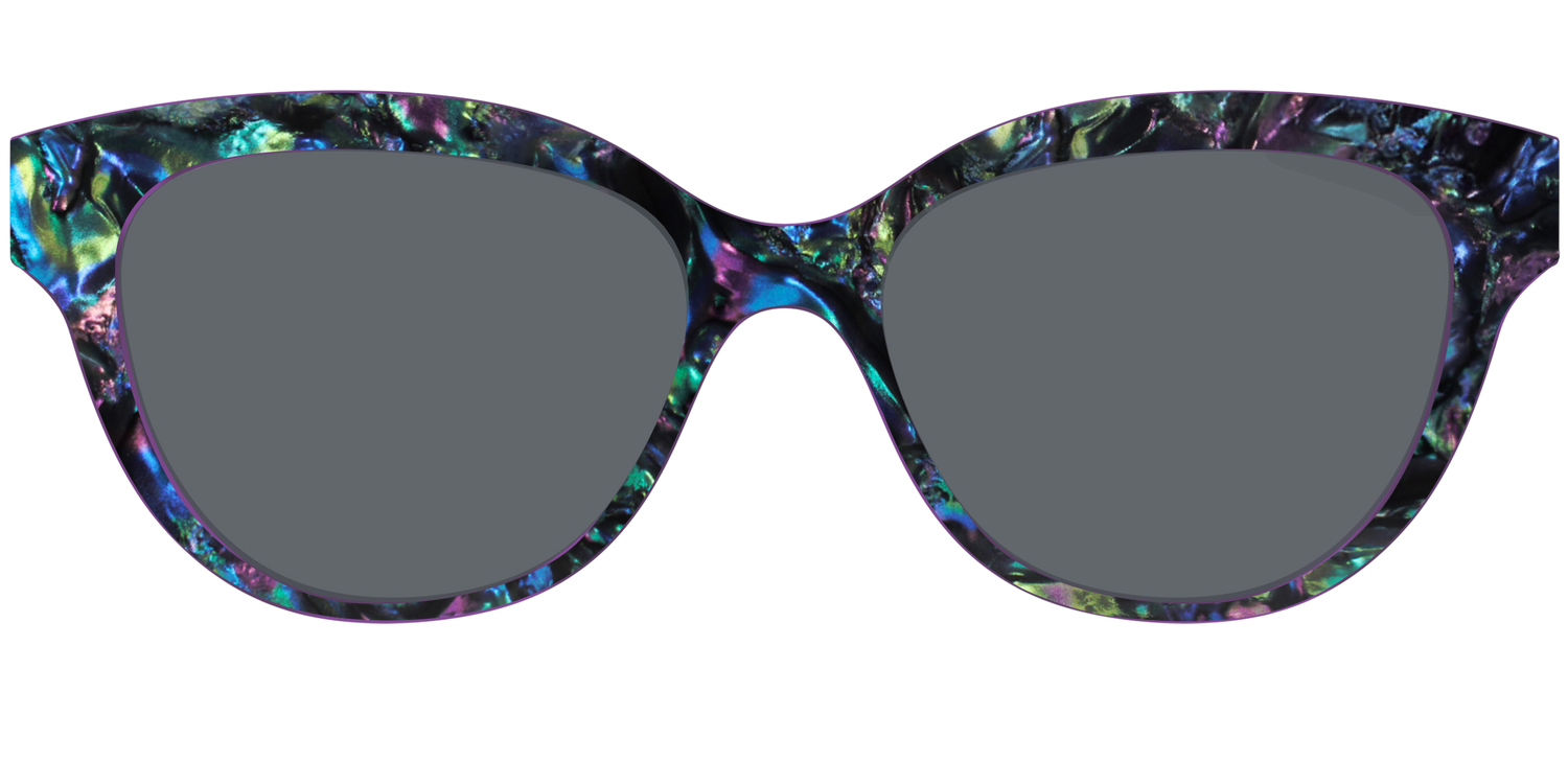 The Polarized Abalone Sun Top - Front Top Image - Pair Eyewear