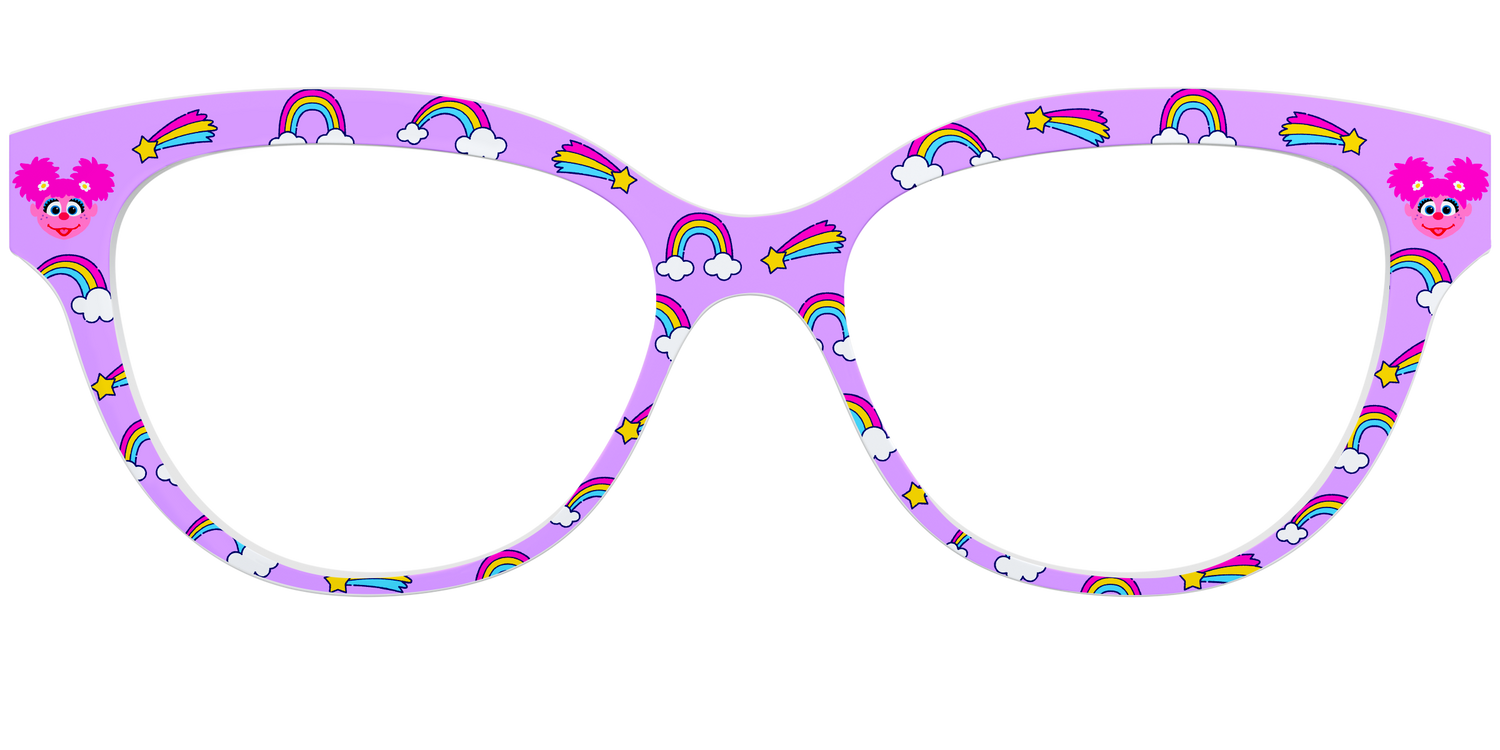 The Abby Rainbow - Front Top Image - Pair Eyewear