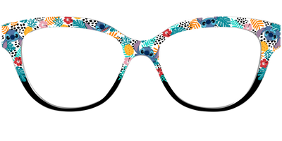 Aloha Tropical Blooms - Front Top Thumbnail - Pair Eyewear