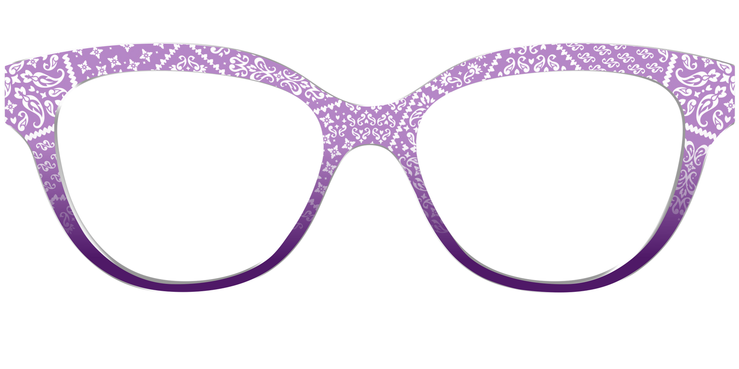 The Amethyst Patchwork - Front Top Image - Pair Eyewear