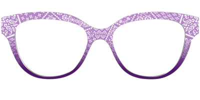 The Amethyst Patchwork - Front Top Thumbnail - Pair Eyewear