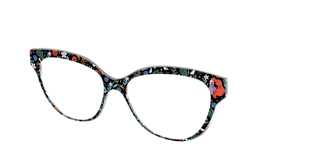 Ariel's Floral Reef - Angle Top Image - Pair Eyewear