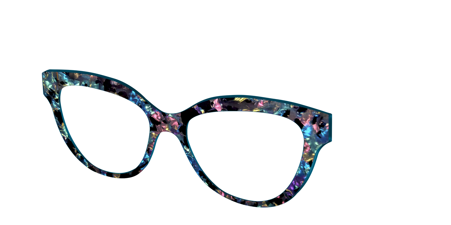 The Black Prismatic Pearl Tortoise